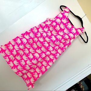 Lilly Pulitzer Delia Shift Dress TUSK IN SUN Size 6 GUC